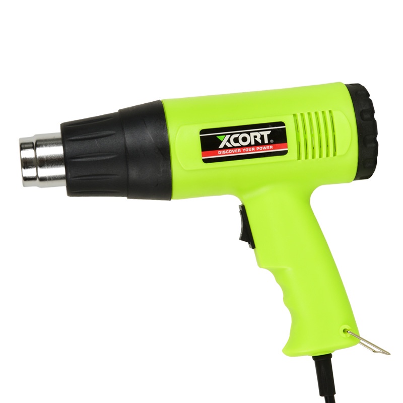 Máy khò nhiệt cầm tay 2000W XCORT Chức năng khò màng co nhiệt và decal