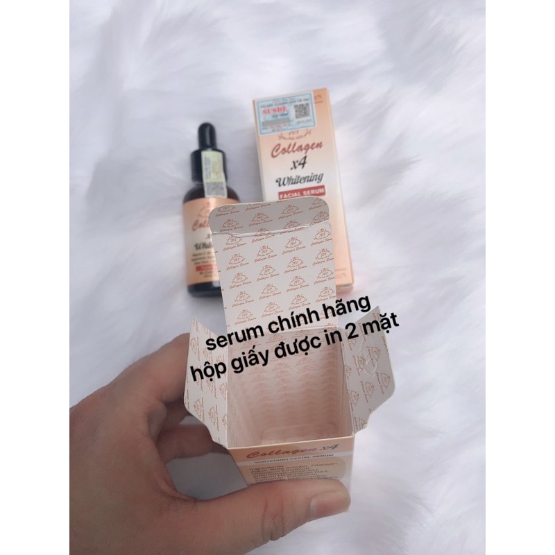 Giá sỉ lốc 12 chai serum collagen plus vit e chính hãng INDONESIA