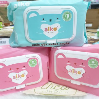 Khăn ướt không mùi Aiko 100 tờ