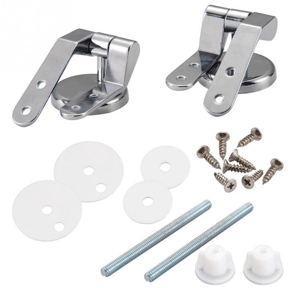 ELLSWORTH Bộ Bản Lề Toilet Bằng Nylon Kèm Ốc Vít Cố Định Thay Thế Tiện Dụng