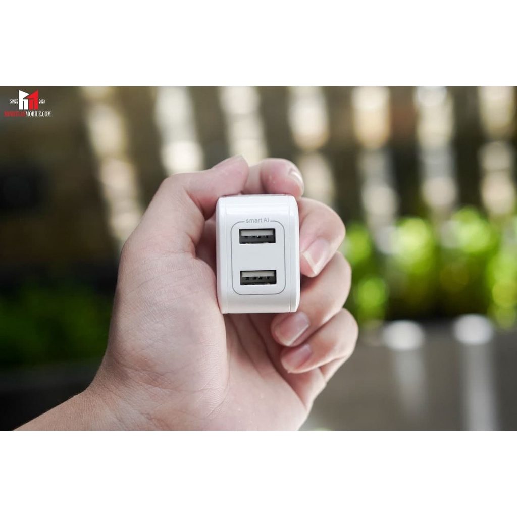 Sạc Innostyle Minigo2 USB-A 12W Smart Charging Ai