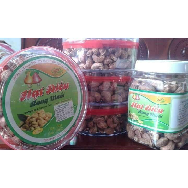 HẠT ĐIỀU RANG MUỐI 500G