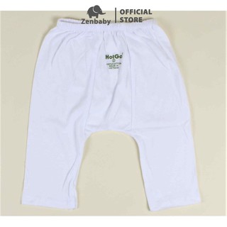 💦  Quần Dài Sơ Sinh Mặc Bỉm Ozaha, Hotga Màu Trắng Zenbaby