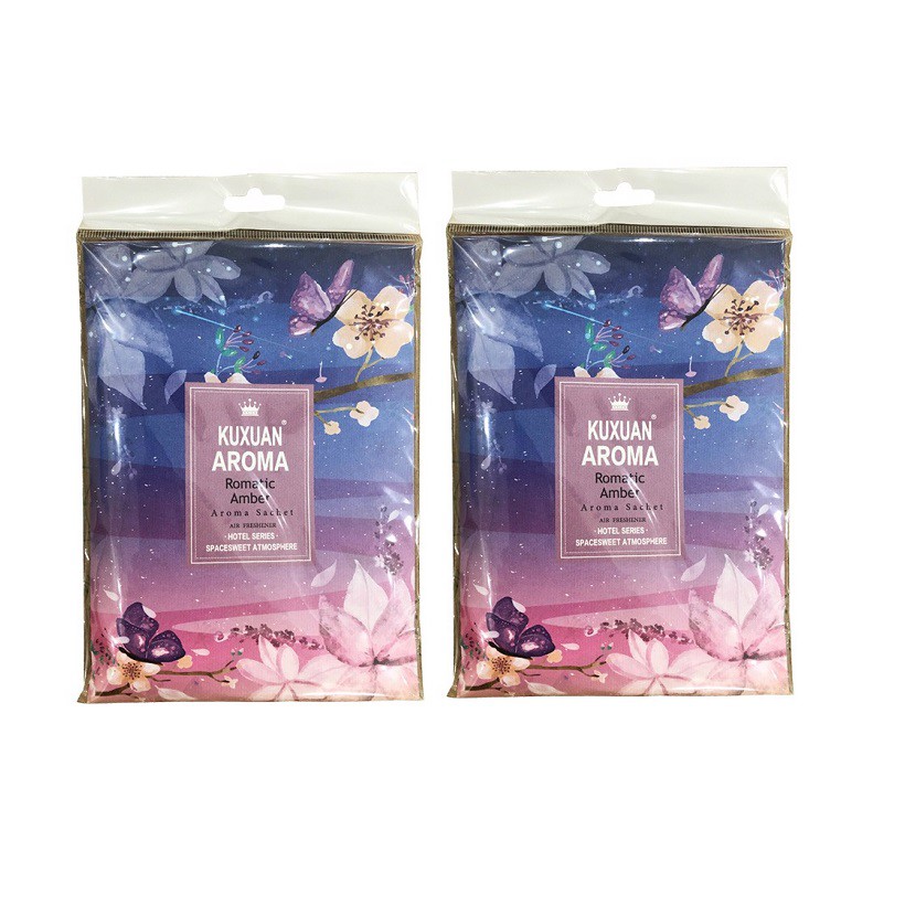 Bộ 2 túi thơm KUXUAN AROMA 10g - Khử mùi tủ quần áo đuổi côn trùng