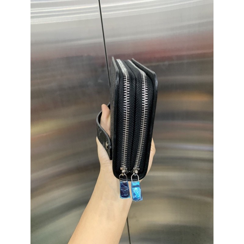 Ví cầm tay nam L✔️ 2 khoá siêu cấp