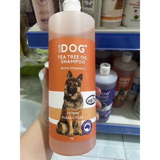 Dầu tắm OUR DOG hương tràm trà Úc 1000ml