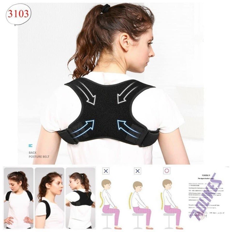 [Chính hãng] Đai Đeo Chống Gù Lưng Aolikes 3103, Cố Định Xương Đòn, Chống Gù Lưng, Vẹo Cột Sống