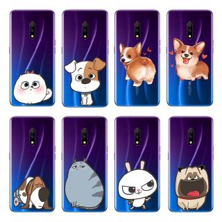 Ốp lưng TPU chống sốc hình động vật cho OPPO Realme 3 / 3 Pro / Realme X Lite / K3
