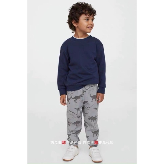 Q195 - Quần jogger Kaki HM bé trai