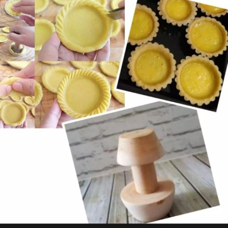 Khuôn Bánh Pie Sữa + Vòng Đệm (20 Chiếc)
