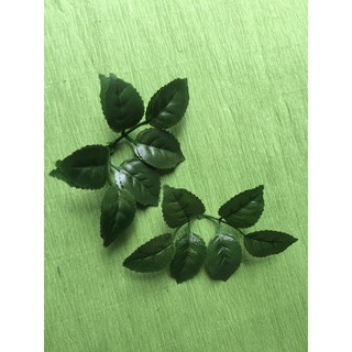 100 nhánh lá hoa hồng giả