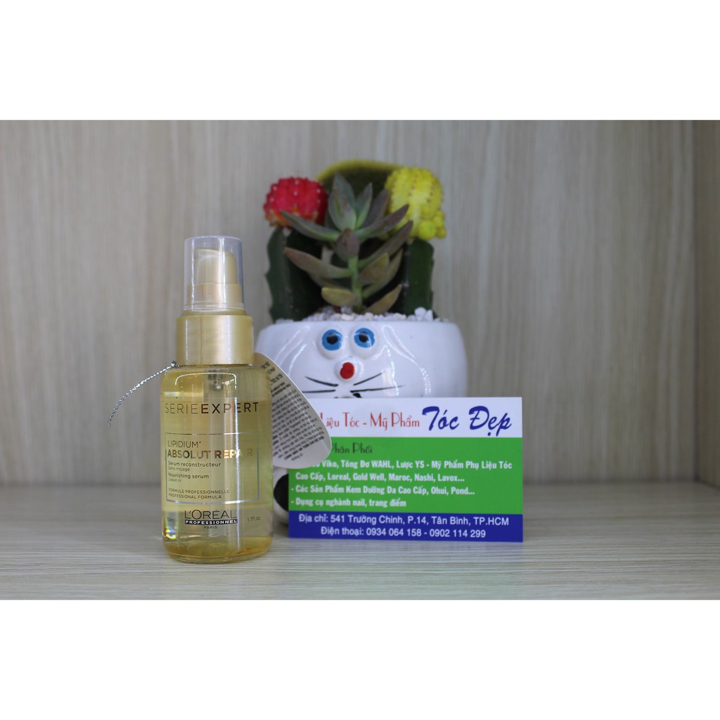 Tinh dầu dưỡng tóc L’oreal Serie Expert Absolut Repair Lipidium Double Serum 50ml