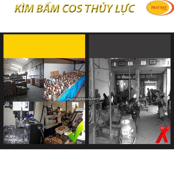 Kìm bấm cốt thủy lực YQK120