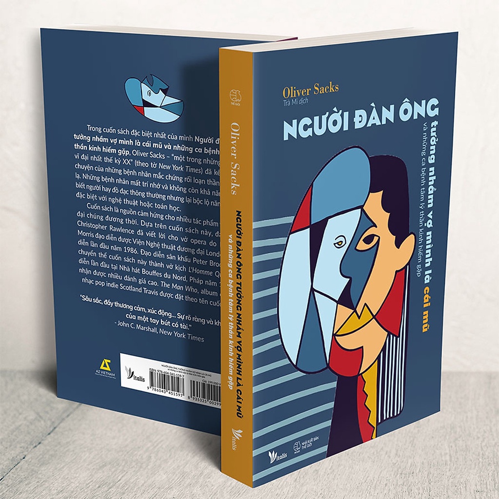 Sách - Người Đàn Ông Tưởng Nhầm Vợ Mình Là Cái Mũ Và Những Ca Bệnh Tâm Lý Thần Kinh Hiếm Gặp