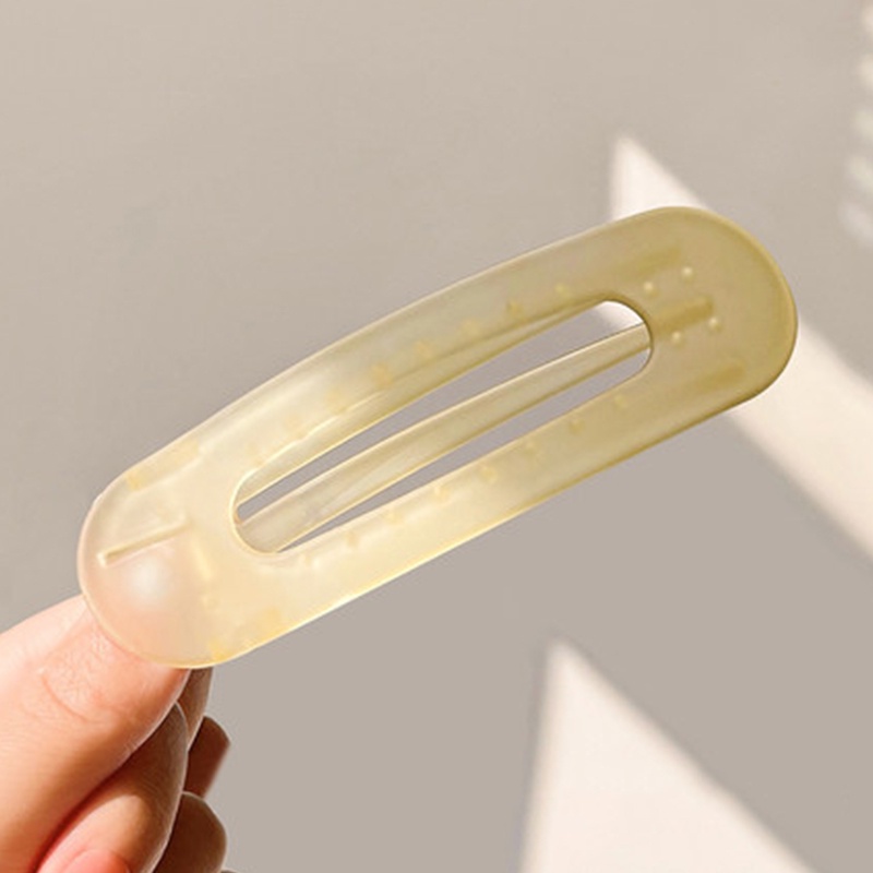 Kẹp Tóc Màu Xanh Dương Nhám Phong Cách Hàn Quốc Thanh Lịch Cho Nữ