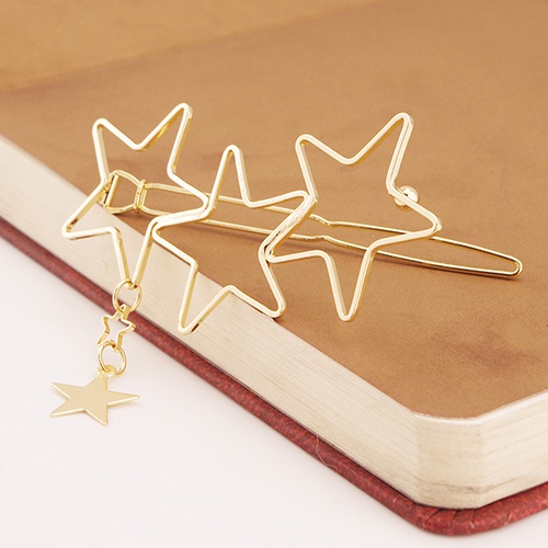 Kẹp tóc hình ngôi sao thiết kế xinh xắn dành cho phái nữ