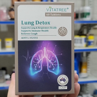 Bổ phổi Lung Detox Vitatree 60 viên date 2025
