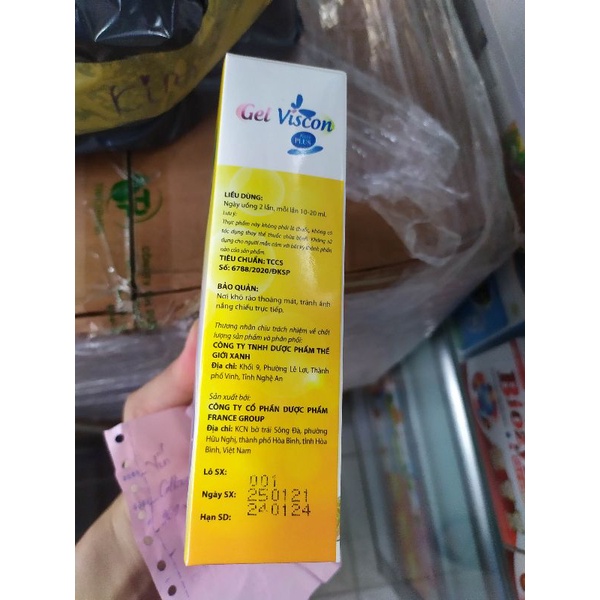 Gel Viscon Kore Plus giảm viêm loét dạ dày tá tràng, Người viên đau dạ dày, hành tá tràng, trào ngược dạ dày thực quản