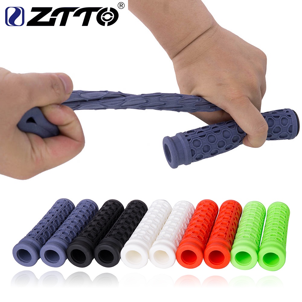 Vỏ bọc tay lái xe đạp leo núi ZTTO AG112 bằng silicon chống sốc chống trượt cao cấp