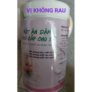 Bột ăn dặm cho bé từ 4th