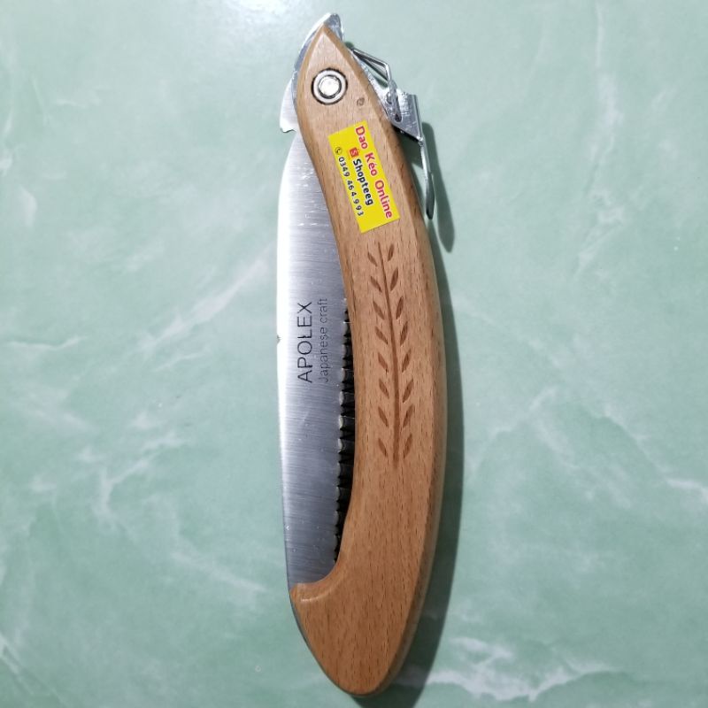 Cưa xếp cầm tay thủ công cán gỗ Cao Cấp 180mm