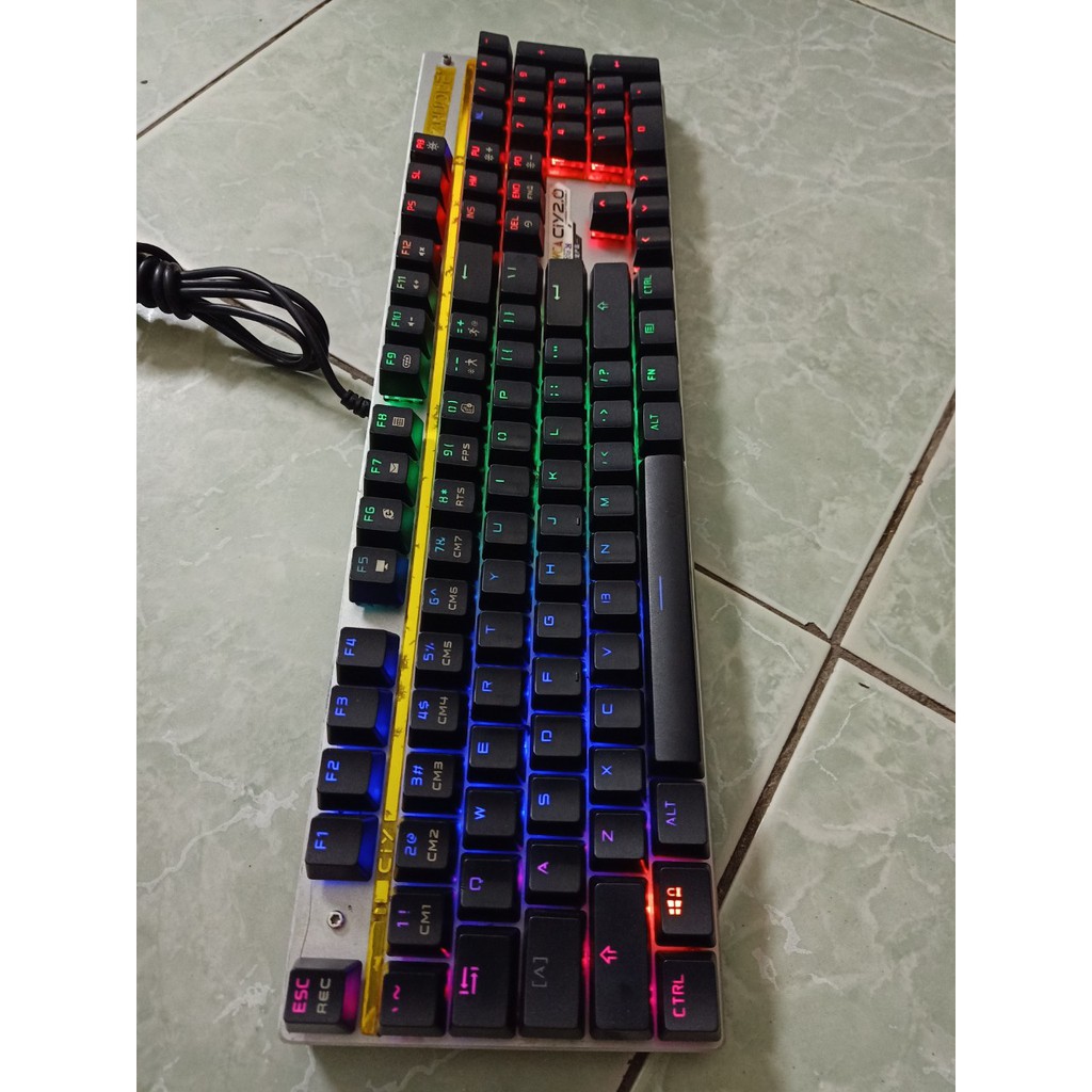 {FREESHIP} Bàn phím cơ CIY 2.0 RGB nghỉ nét thanh lý giá rẻ