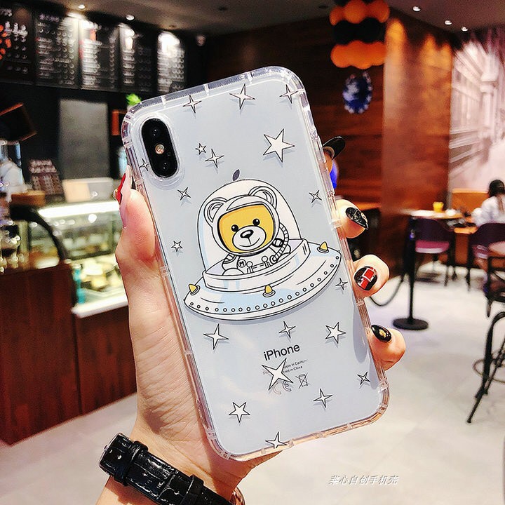 Ốp lưng iph one trong suốt Toy cho iph one 6 s plus 7 8 plus Xr X s max 11 11 pro max 12 mini 12 pro max se2