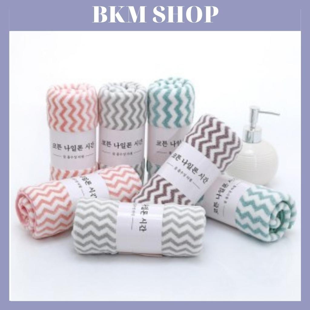 Khăn mặt Hàn Quốc cotton | Khăn lông cừu siêu thấm nước mềm mịn