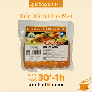 Xúc xích phô mai Steffi Xúc xích Phomai 250g Siêu Thị Lẩu