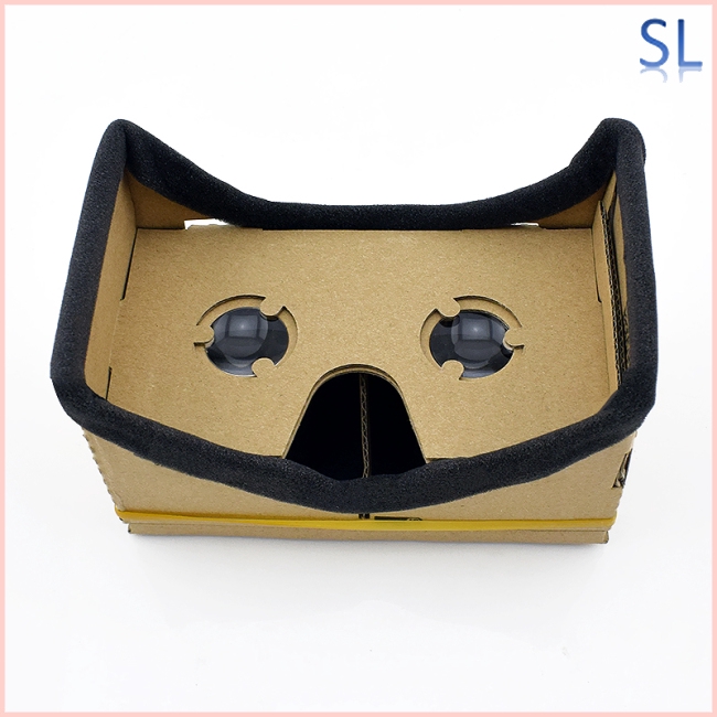 Virtual Reality Glasses Google Cardboard 3D Glasses VR Box Movies for iPhone 5 6 7 Smart Phones