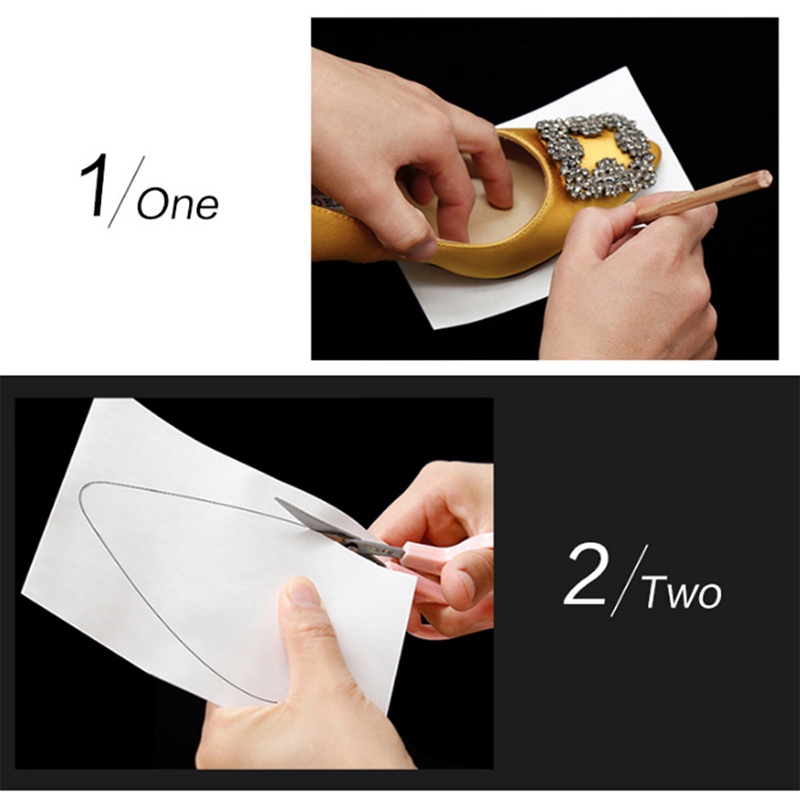 Miếng Dán Đế Giày Cao Gót Chống Trượt Và Mài Mòn Kích Thước 10*20cm