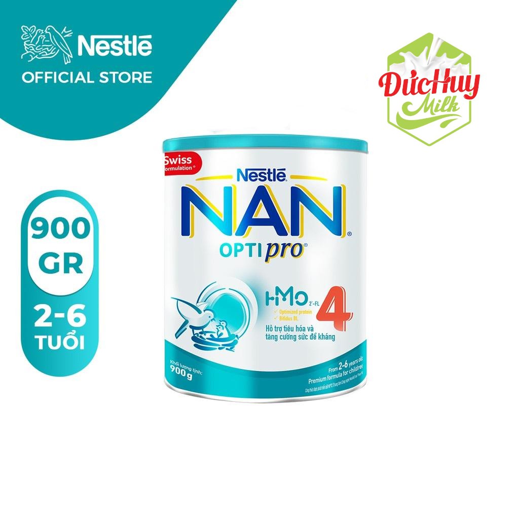 Sữa bột Nestle Nan Optipro HMO 4 900g_Duchuymilk