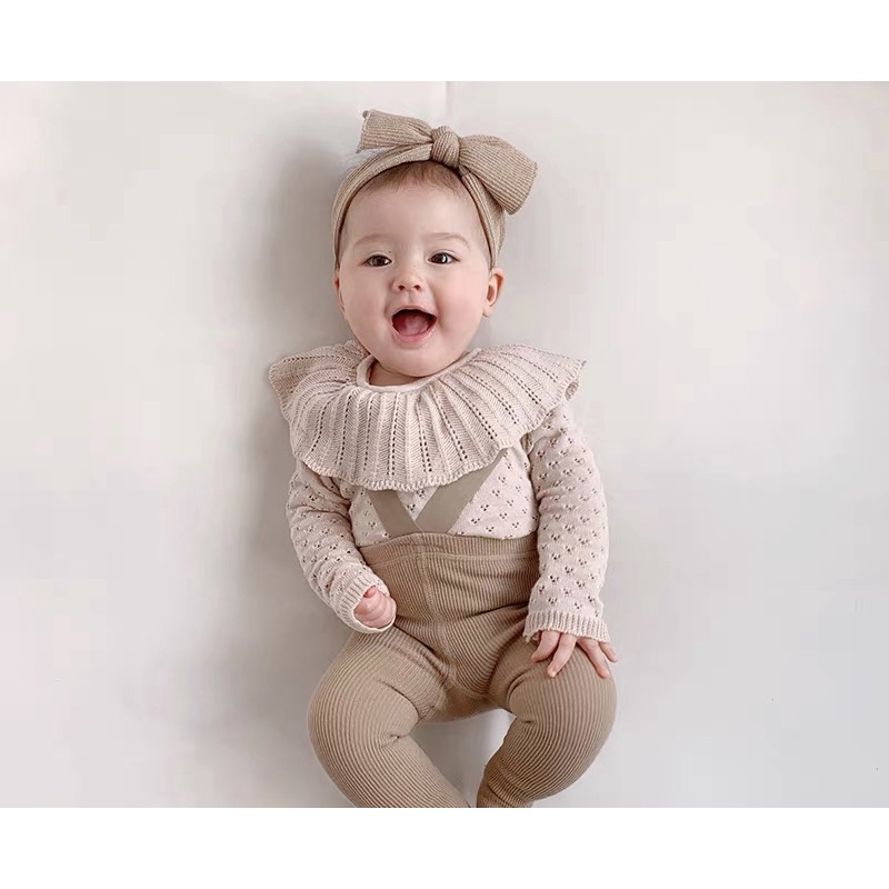 Quần yếm len cute cho bé trai - bé gái