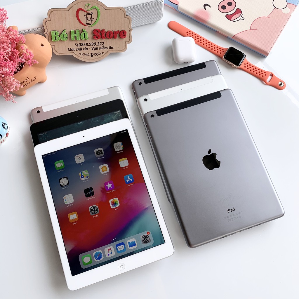 iPad Air 1 - 16/ 32/ 64Gb (Wifi + 4G) - Zin Đẹp 99% Như Mới (BH 6 tháng)