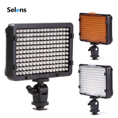 Đèn LED Selens hỗ trợ ánh sáng chụp ảnh tiện lợi dành cho máy ảnh