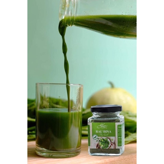 Bột Cải Bó Xôi / Cải Bina Sấy Lạnh Nguyên Chất 100% Ăn Dặm Cho Trẻ, Detox Cơ Thể, Chống Lão Hoá.