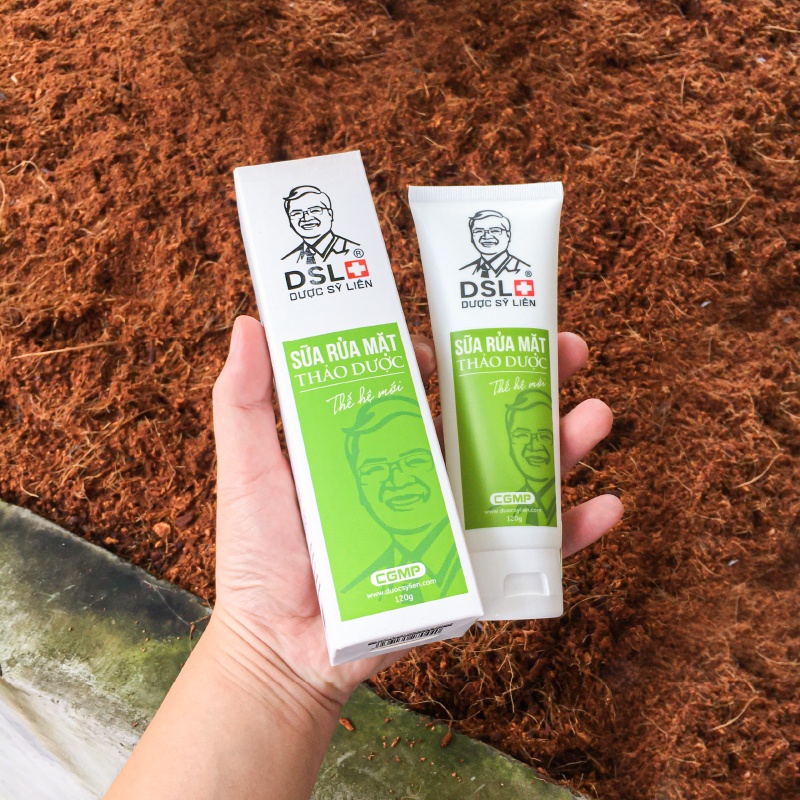 Sữa rửa mặt thảo dược  dịu nhẹ, ngừa mụn, giảm mụn, mờ nám, trắng da, chiết xuất thiên nhiên