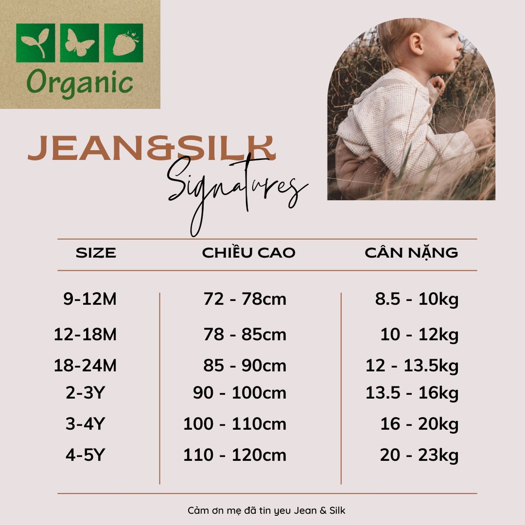 Quần áo trẻ em Jean&Silk - Muslin Summer