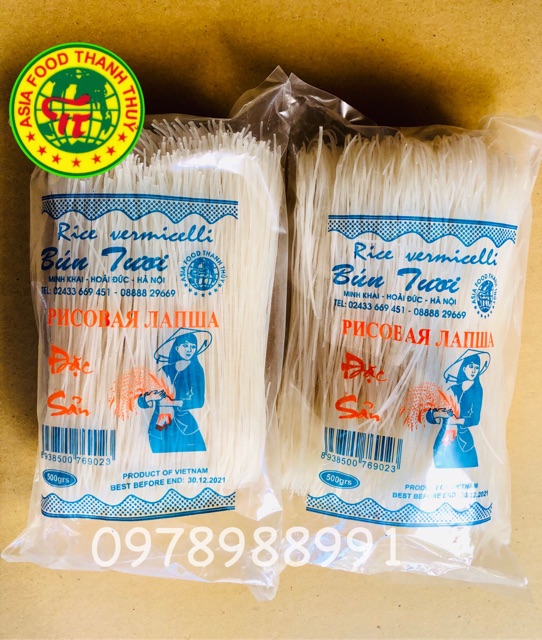 Mỳ gạo - Bún tươi/ Bún khô xuất khẩu Thanh Thủy 500g | BigBuy360 - bigbuy360.vn