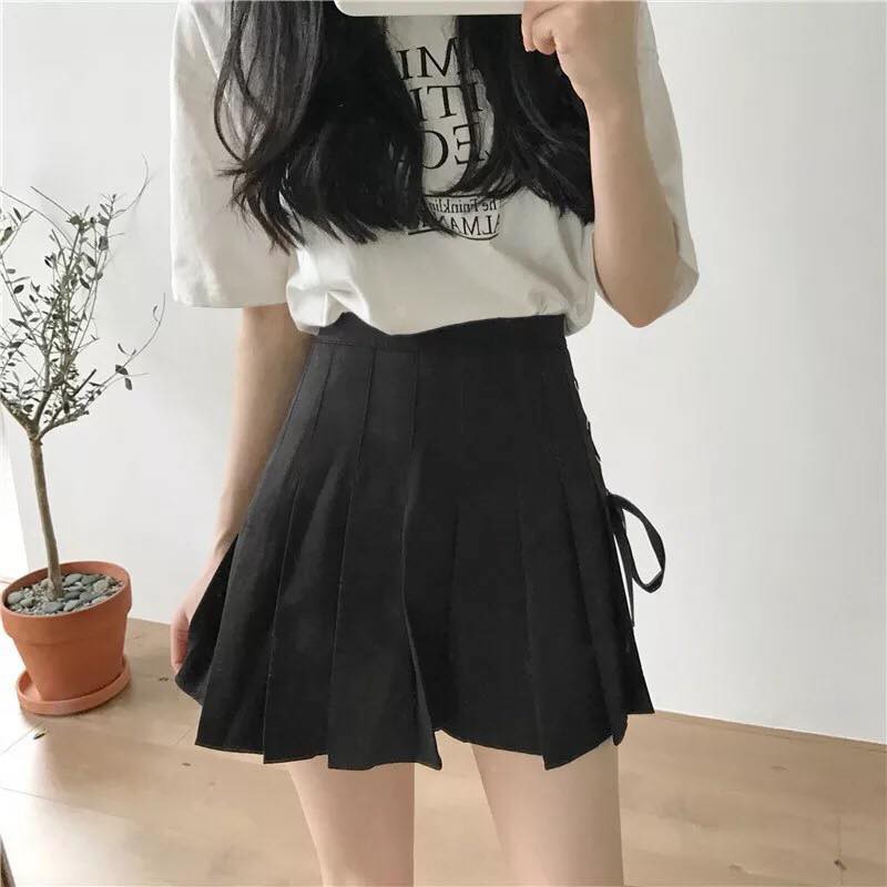 [HÀNG MỚI VỀ] Hot Chân Váy Xếp ly Kaki đen Chữ A Dáng ngắn Váy Thiết Kế xếp ly - haki.luxury - haki.luxury - haki.luxury | BigBuy360 - bigbuy360.vn