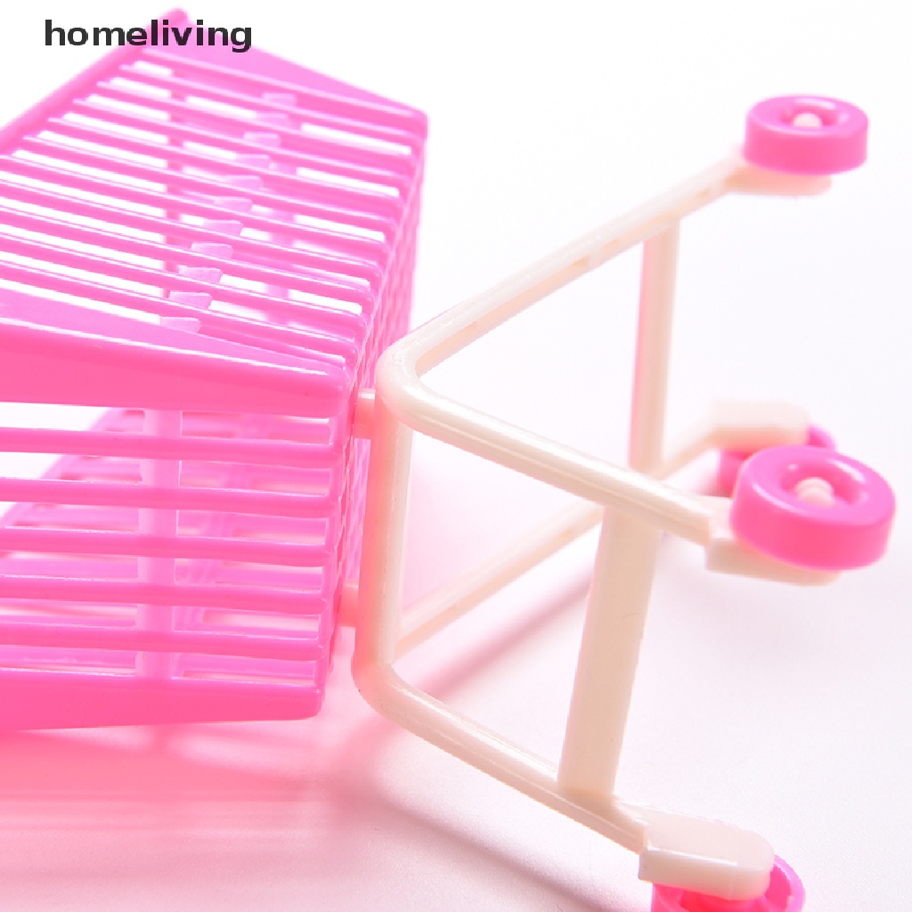 1 Xe Đẩy Mua Sắm Đồ Chơi Cho Búp Bê Barbie