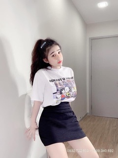Set Chân váy Body Áo Thun