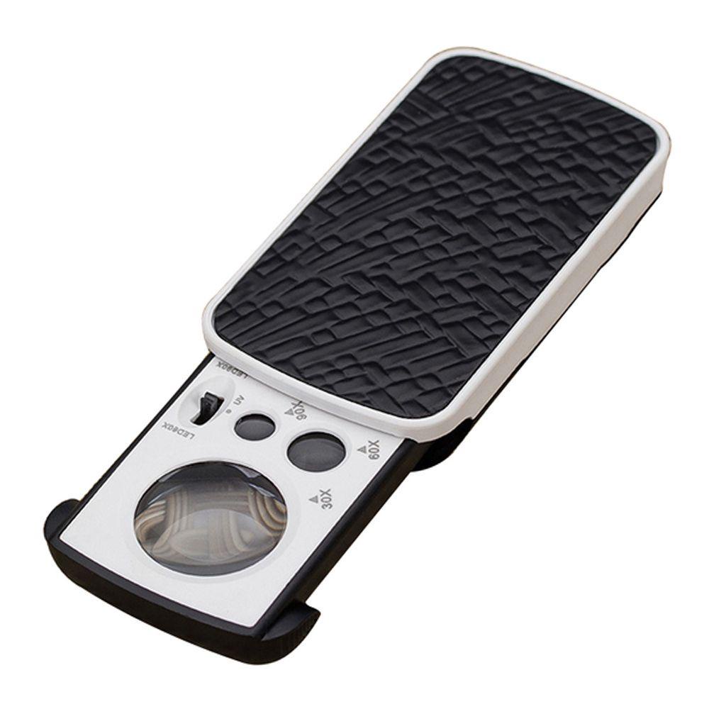 KUNHEV Kính Lúp Phóng Đại Trang Sức 30X 60X 90X Chất Lượng Cao