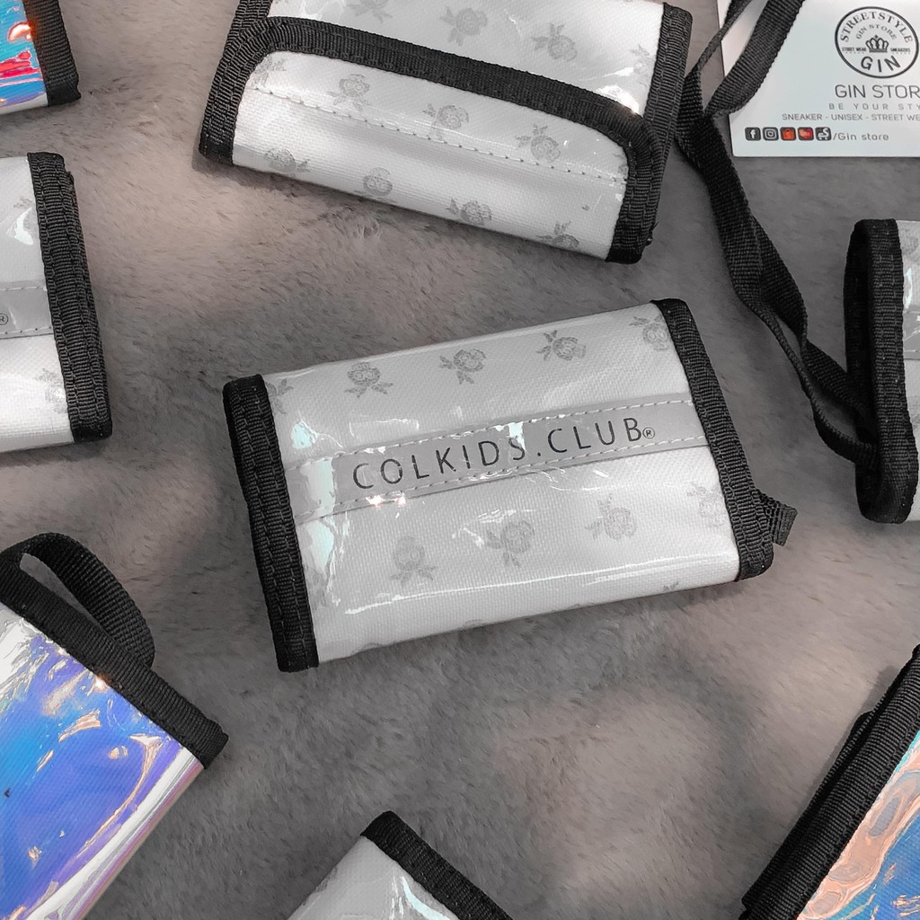 Ví Colkids Club CND Phản Quang Neva Die wallet Ví bạch tuột cnd ví local - GIN STORE