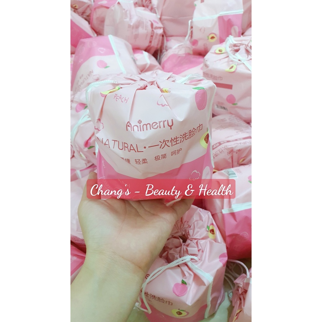 Khăn mặt khô Animerry dùng 1 lần, Giấy đa năng Animerry