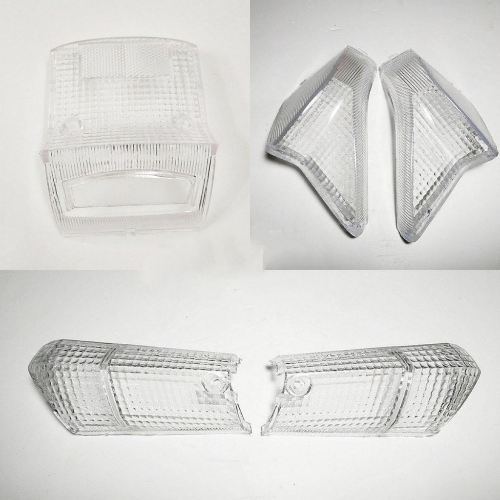 Nắp hậu, chụp đèn xi nhan Dream Thái màu Trắng/Cam