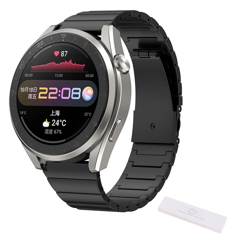 Dây đeo đồng hồ bằng kim loại titan 22mm cho Huawei Watch 3 / GT 2 Pro / GT 2 46mm / GT Active 2e