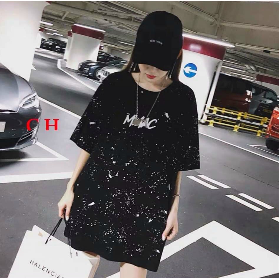 Áo thun nữ vẩy sơn chất mát mịn in chữ siêu xinh