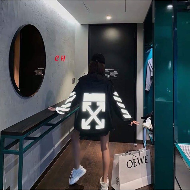 Áo khoác gió off phản quang -HS/C // hàng sẵn SLL | BigBuy360 - bigbuy360.vn