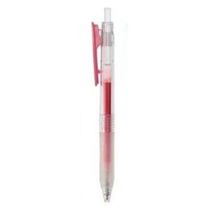 Bút gel Muji PC Cushion - 0.5mm - Màu hồng (Pink)
